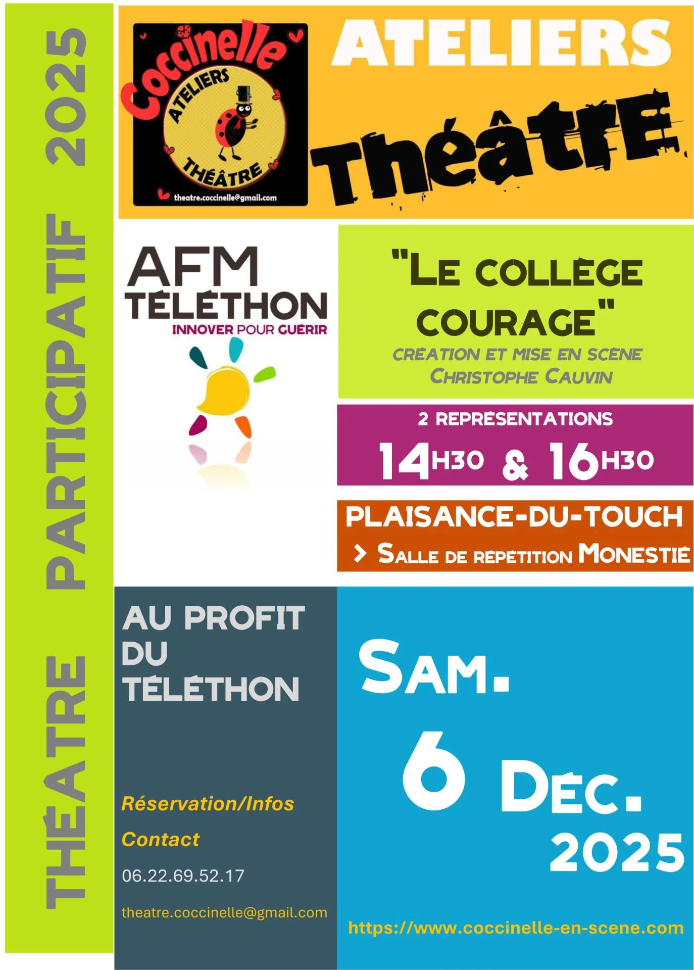 Telethon affiche 06 12 2025